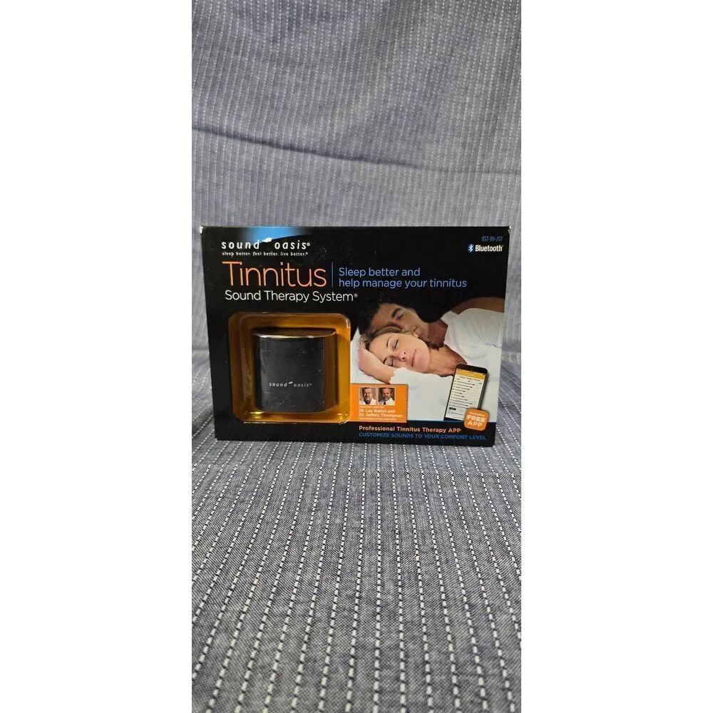 Sound Oasis Tinnitus Sound Therapy System with Bluetooth